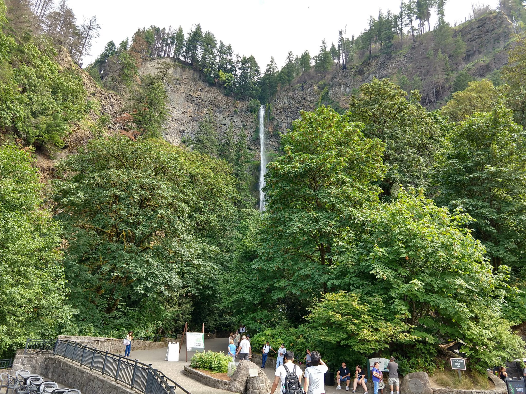 Columbia River Gorge - Multnomah Falls